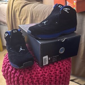 Air Jordan XVIII Black Sport Royal 2003 m 8.5